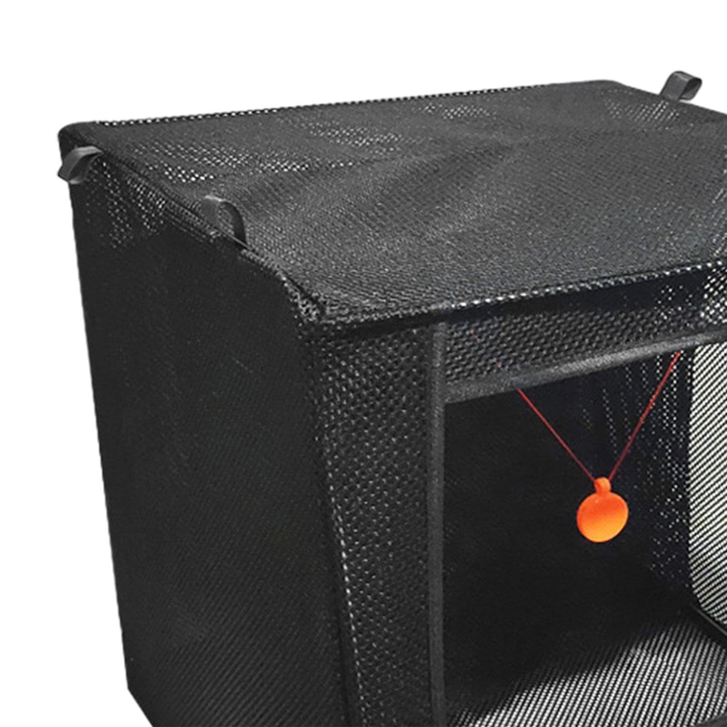 Amagogo Target Box Slingshot Target Catcher Box for Hunting Training Folding Storage Box Stainless Steel Frame Slingshot Target Box