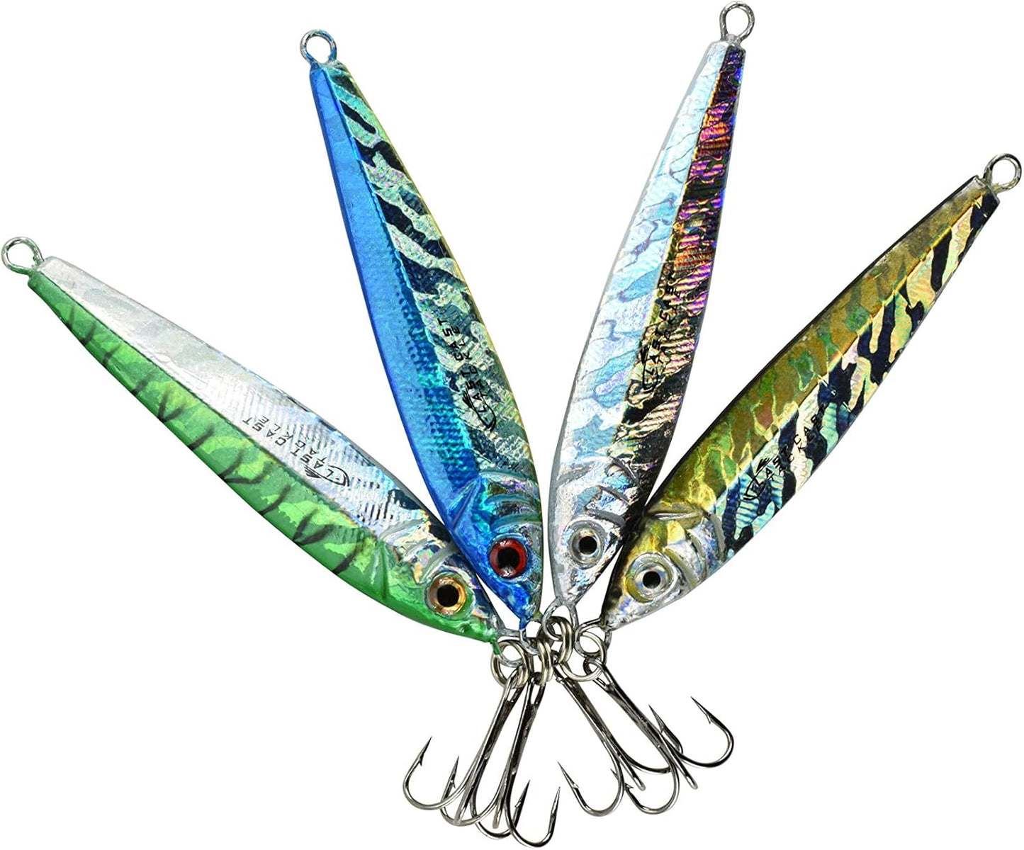 1.5oz-2.5oz Bullet Jig - 3 Pack - 4 Colors & 3 Weights to Choose from