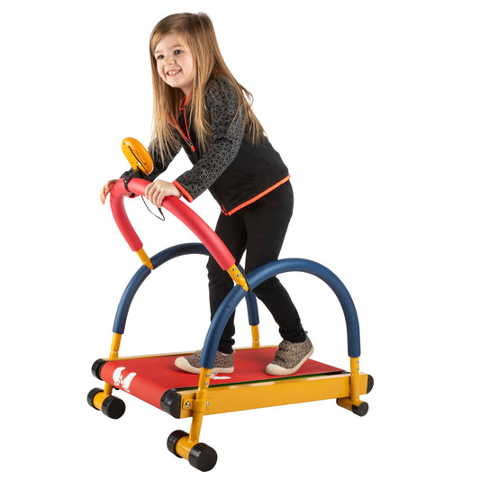 Kids Treadmill - Self Propelled Workout Tread Mill for Indoor Play Gym - Kids Exercise Equipment for Boys and Girls Ages 3 and Up by Hey Play