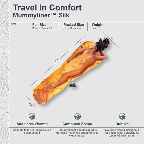 cocoon - Premium - MummyLiner - Silk