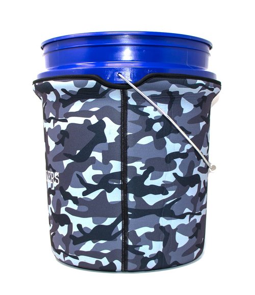 Bucket Cooler - 7mm Neoprene Sleeve for 5 Gallon Bucket (Urban Camo)