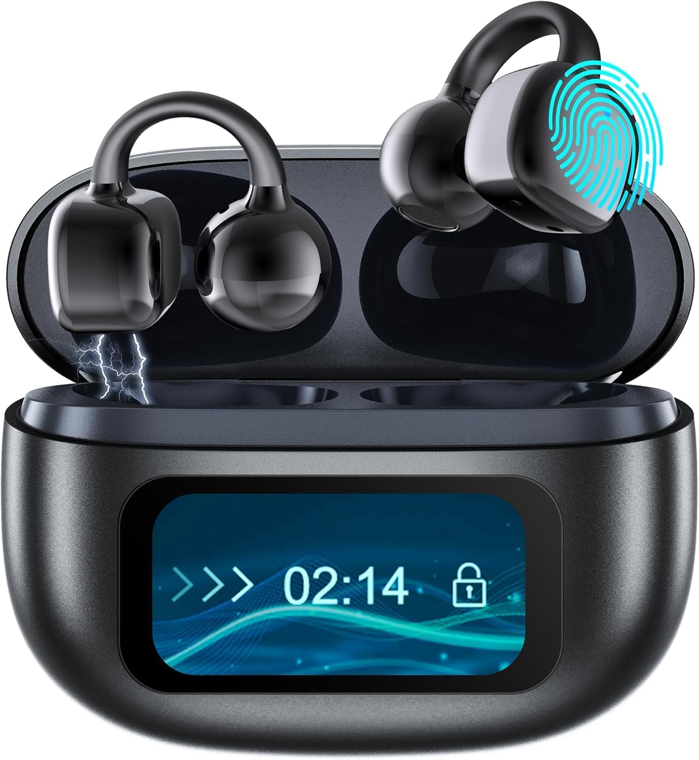 Ai Translation Earbuds Real Time, Translator Earbuds 144 Languages & Accents, 3-in-1 Translating Earbud Open Ear Clip-On Design, Audífonos Traductores for Travel Learning Business fit iOS & Android