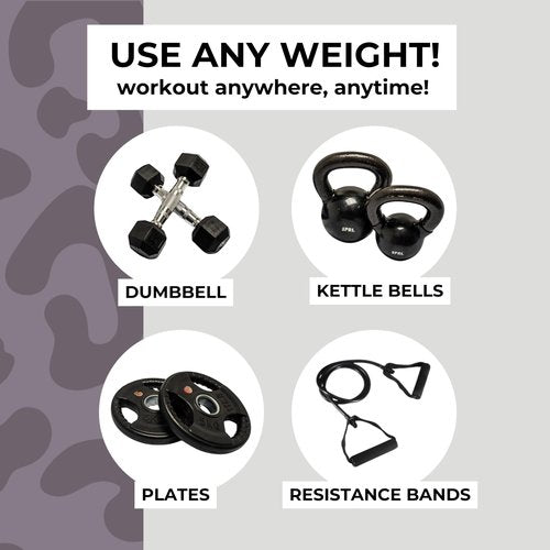 Hip Thrust Belt for Dumbbells, Kettlebells, & Plates - Booty Belt with Slip Resistant Padding for Hip Protection - Ideal for Weight Lifting, Gym Exercises, Home Workouts - Glute Trainer Equipment