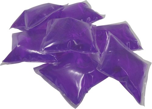 ICYβCOOLS Reusable Ice Cubes for Drinks, Coolers, and Lunch Boxes β135 Total (3 Packs of 45) Mess-Free, Non-Melting Alternative to Ice Cube Trays for Freezer, Purple