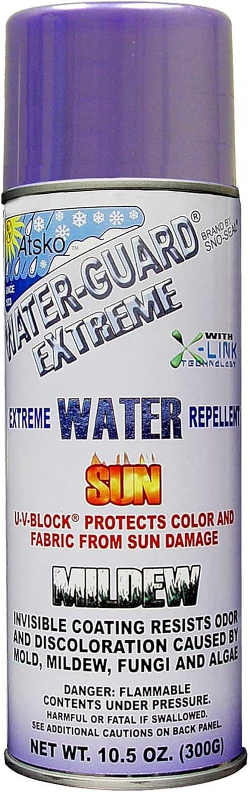 Atsko Sno-Seal Water-Guard Extreme Repellent Aerosol, 10.5-Fluid Ounce