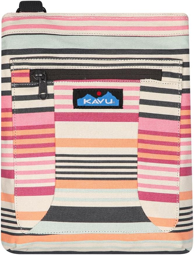 KAVU Keepalong Semi Padded Sling Canvas Rope Crossbody Bag