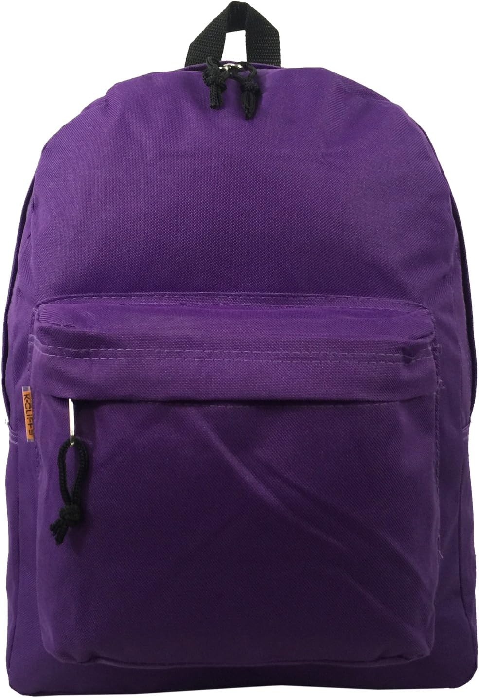 16inch Simple/Basic Backpack Book bag Fluorescent Green
