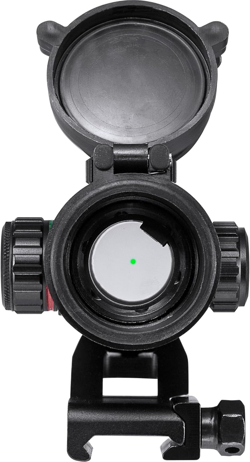 Barska Red Dot Sight – Compact Reflex Optic Scope with Adjustable Brightness for Rifles, Shotguns, Handguns, and Crossbows