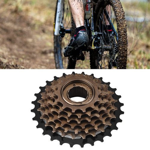 Acouto Wheel Cassette Sprocket 7 Speed Mountain Replacement Accessory 7 Speed Cassette 8 Wheel 6 8 Screw on Gear Flywheel Hub Rear Road Cassettes
