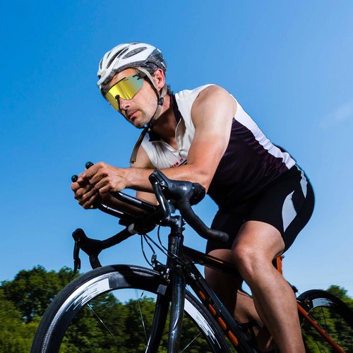 BOLLFO Youth Polarized Sports Sunglasses, UV400 Protection Outdoor Sun Glasses for Men Women Youth Baseball Cycling Driving