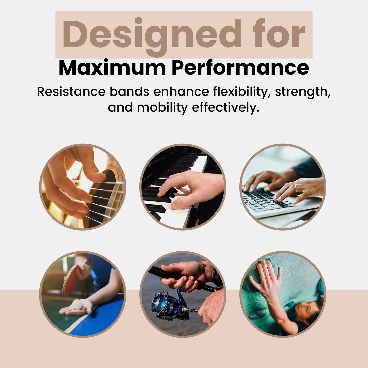 JoAnn's Journey Multi-Piece Hand Therapy Exercise Kit, Rehabilitate Strength, Grip, Coordination After Stroke Aneurysm