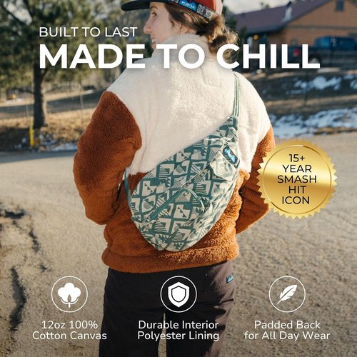 KAVU Little Feller Duffle Bag Convertible Backpack With Detachable Shoulder Straps