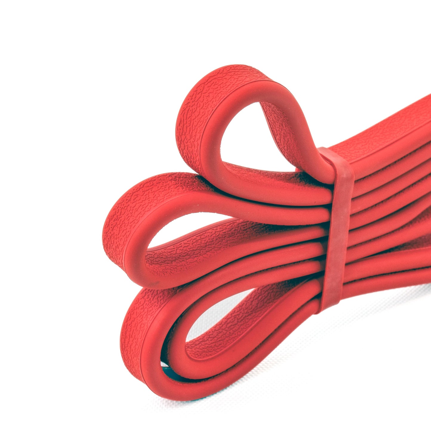 Iron Core Athletics Red Exercise Band - Premium Resistance Bands for Strength Training - 10-35lbs - Durable, Non-Slip Grip - Comfort Edge, Tested 30K Pulls