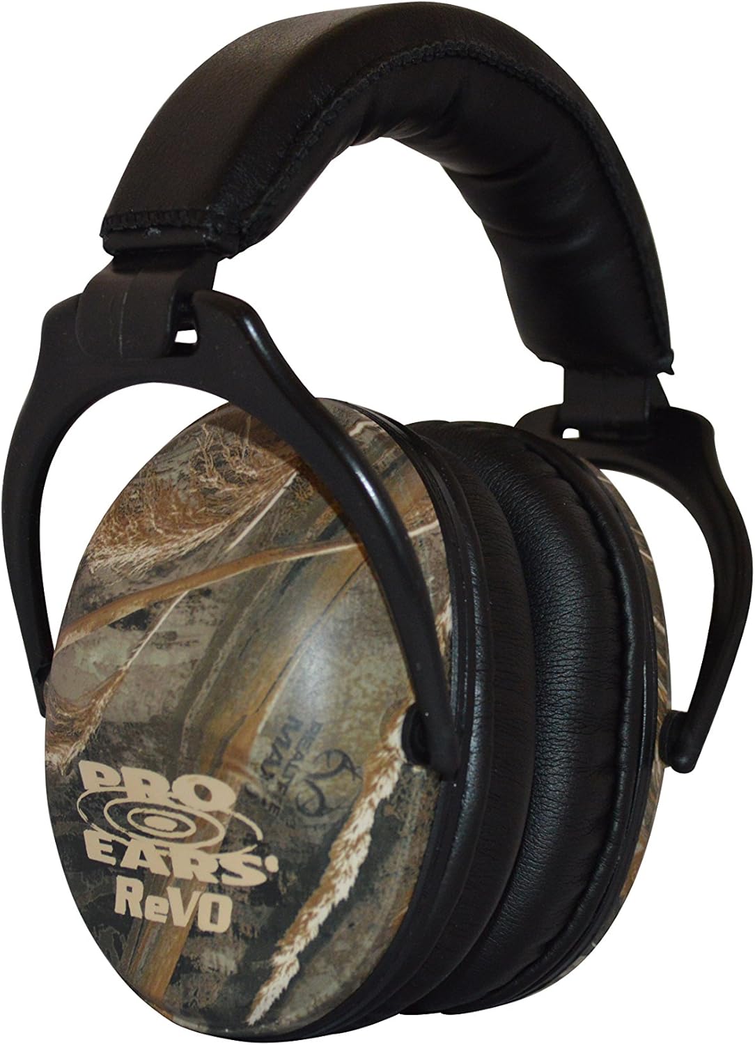 Pro Ears ReVO Passive Ear Muffs, Perfect for Children & Adults with Smaller Heads, NRR 25, Comfortable Fit w/Proform Leather