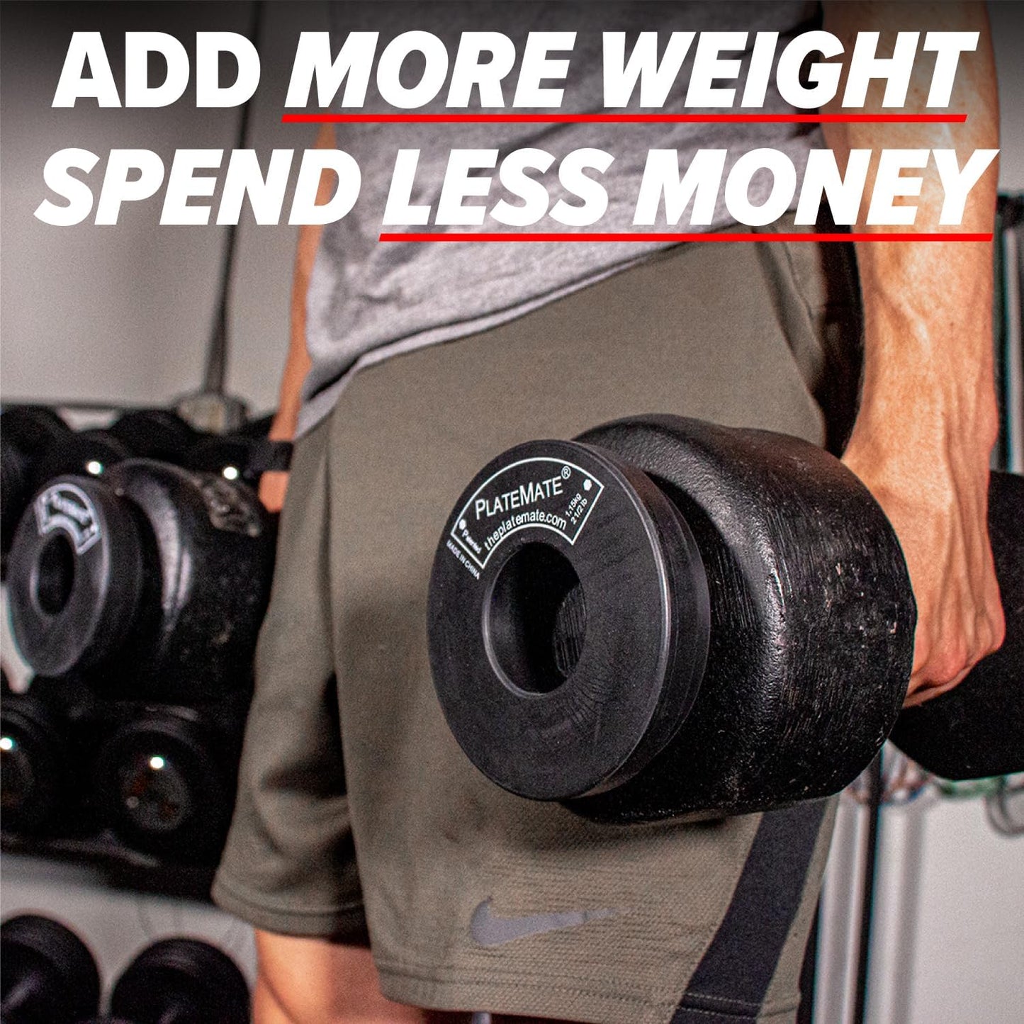 Microload Pair 2 1/2 lb. Magnetic Donut Weights (5 lb. Set)