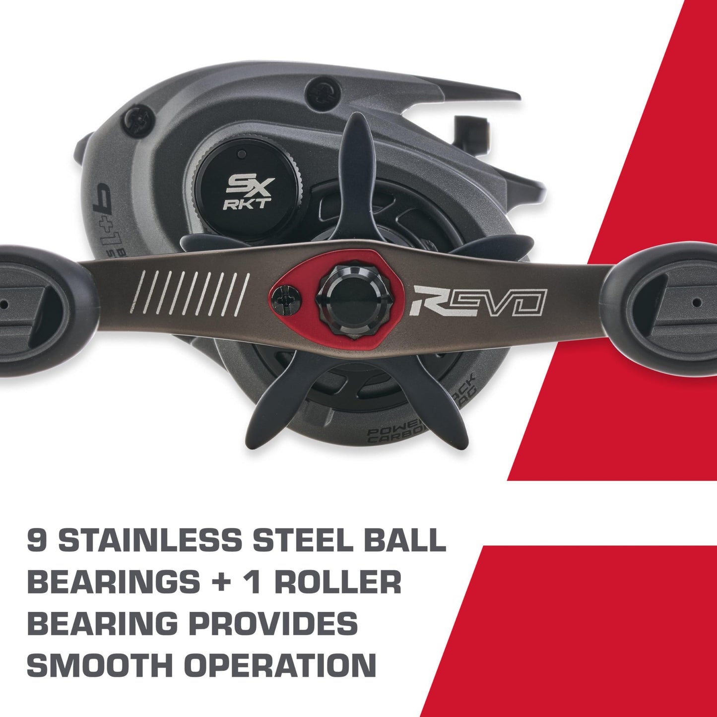 Abu Garcia Revo SX Rocket Low Profile Baitcast Fishing Reel