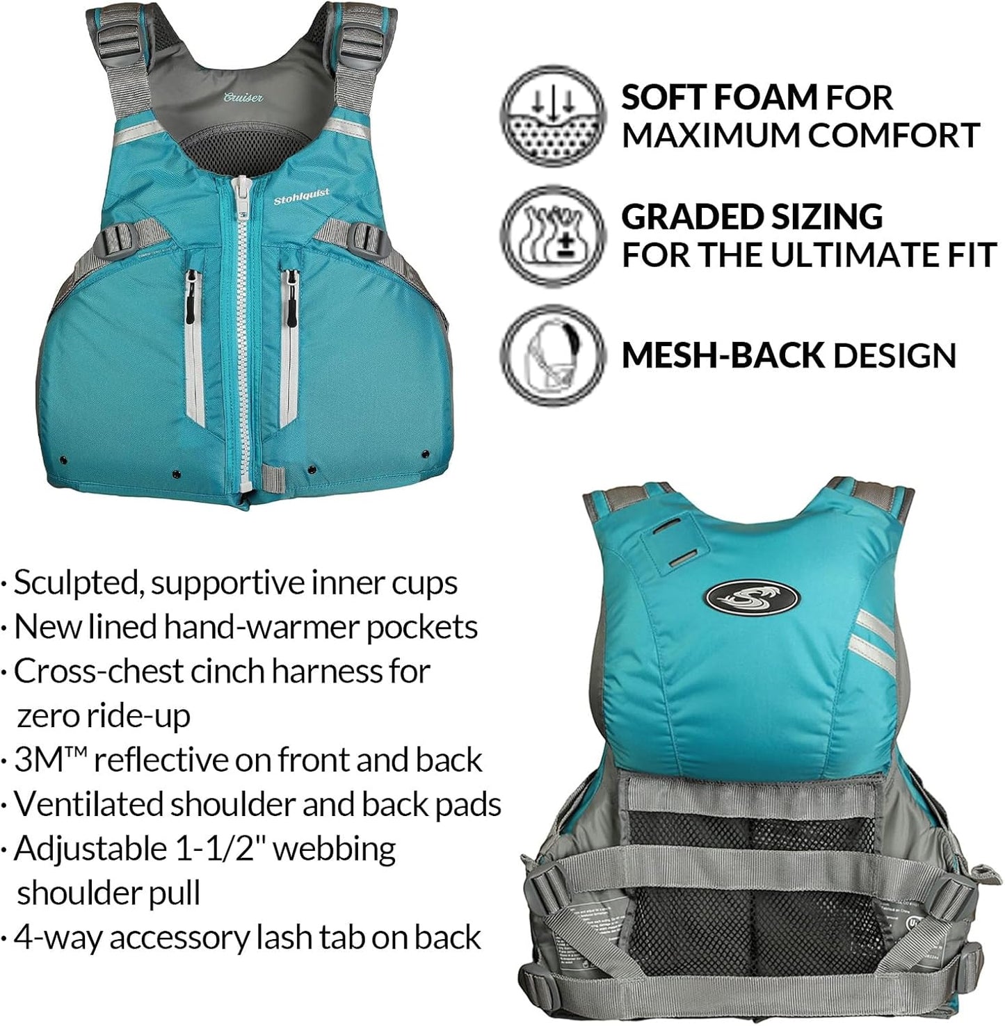 Stohlquist Keeper Fishing Lifejacket (PFD)