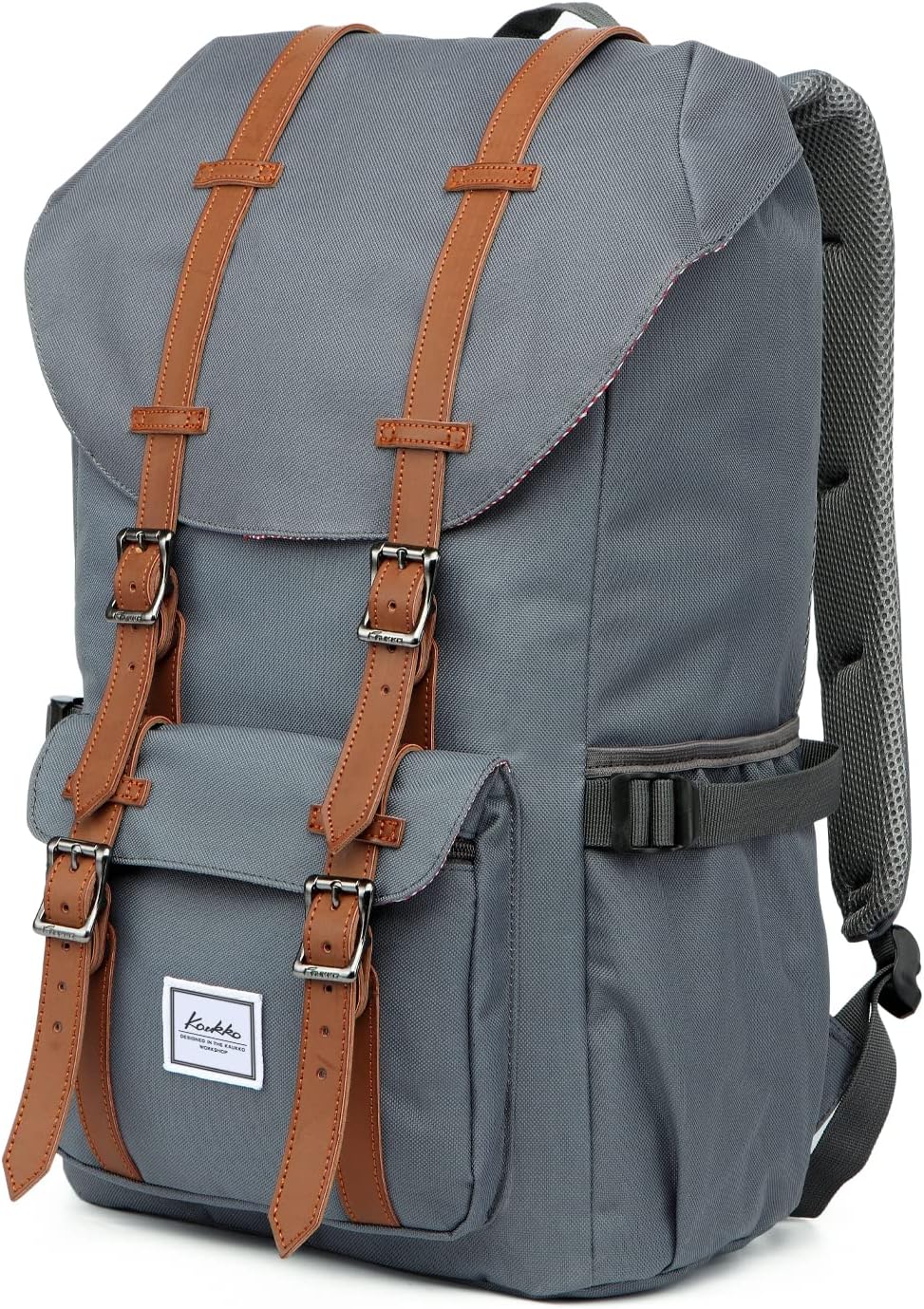 KAUKKO Backpack, (Black (E5-3), 45 x 27 x 17cm (HxBxT)