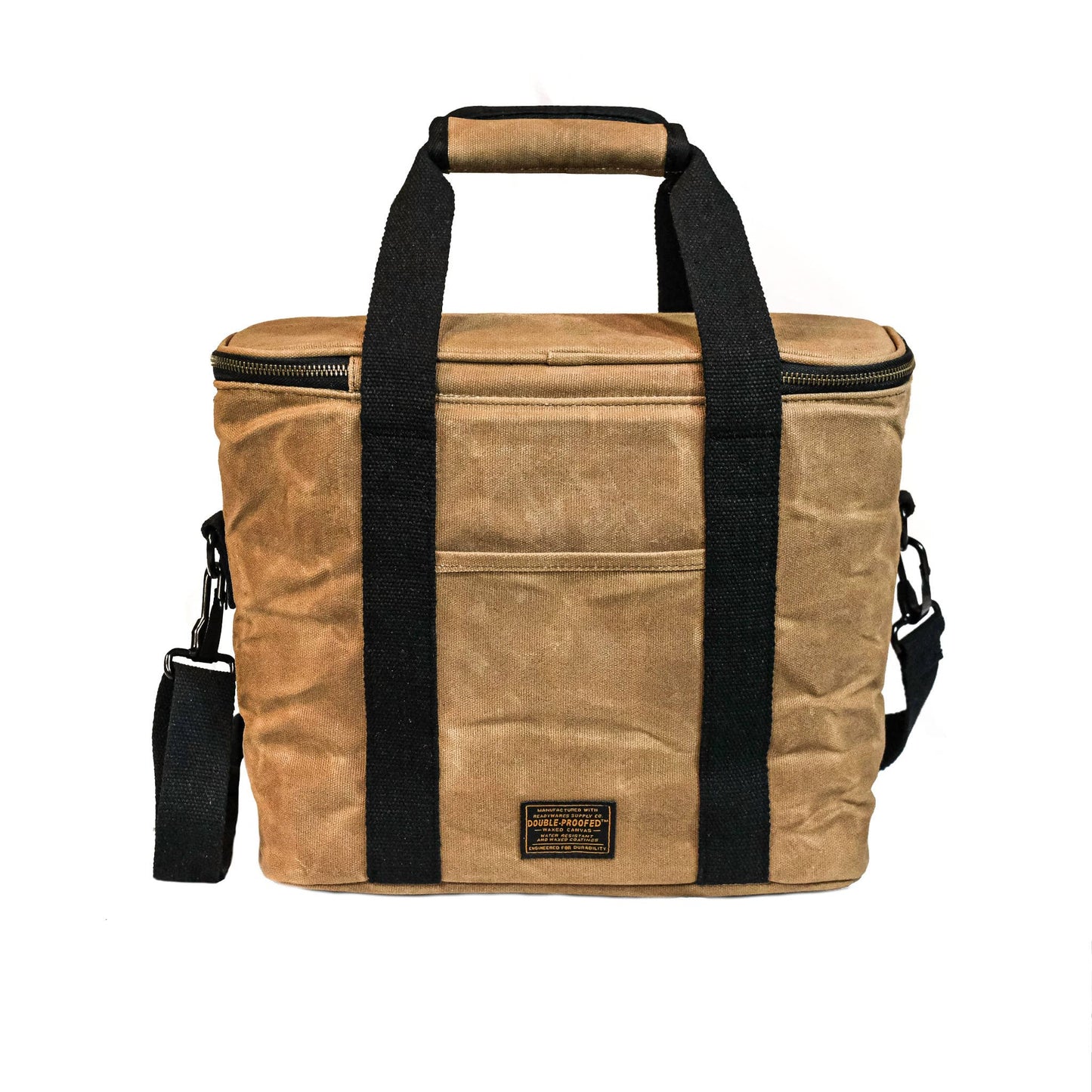 Readywares Waxed Canvas Insulated 18L Soft-Sided Cooler for Camping, Beach, Tailgailting, BBQ, Weekend Trips - Great as Lunch Cooler and Mens Lunch Bags for Work or Lunch Bag