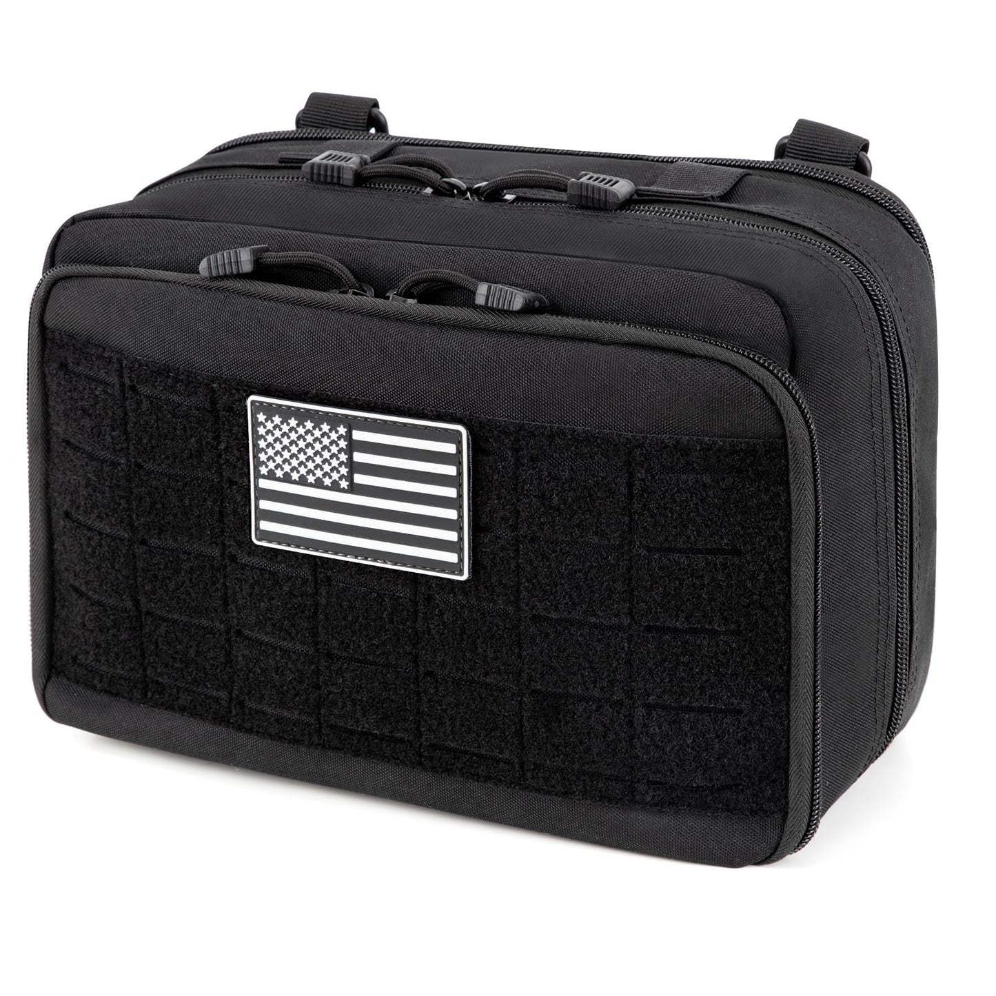 Jueachy Molle Large Tactical Pouch: EDC Pouch Medical Tool Pouches Expandable Admin Bag Accessories Organizer Utility Pack