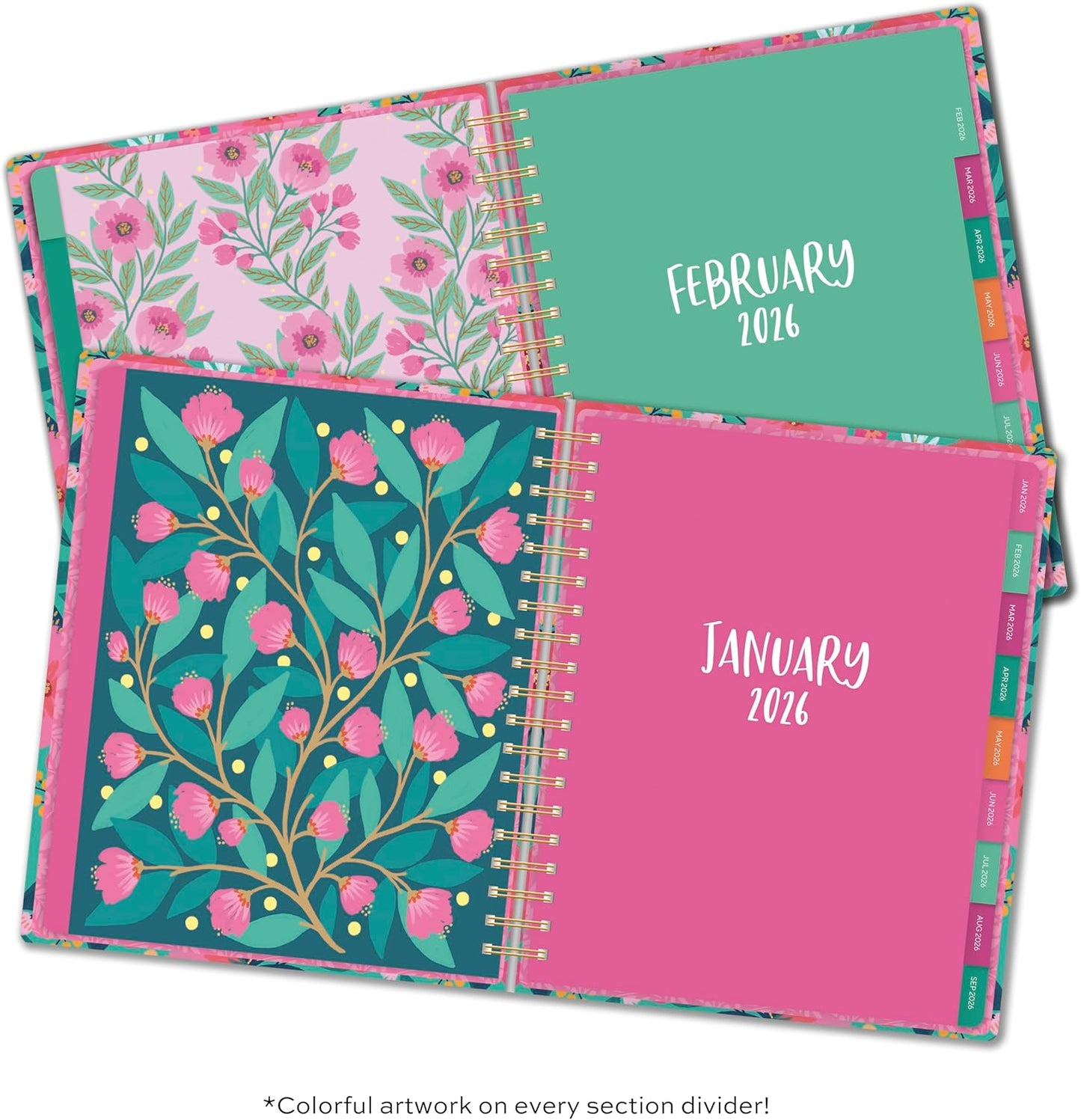 High Note Hardcover Academic Planner 2025-2026, Garden Bee, 9" x 10" 272 Pages, Daily Weekly Monthly Planner 2025-2026 August to December, Back to School Calendar Book for Teachers and Students