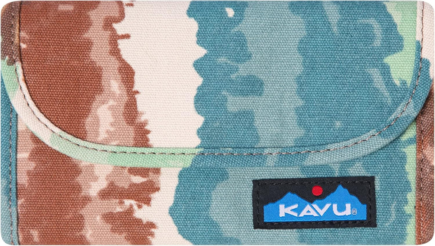 KAVU Big Spender Tri-fold Wallet Clutch Travel Organizer