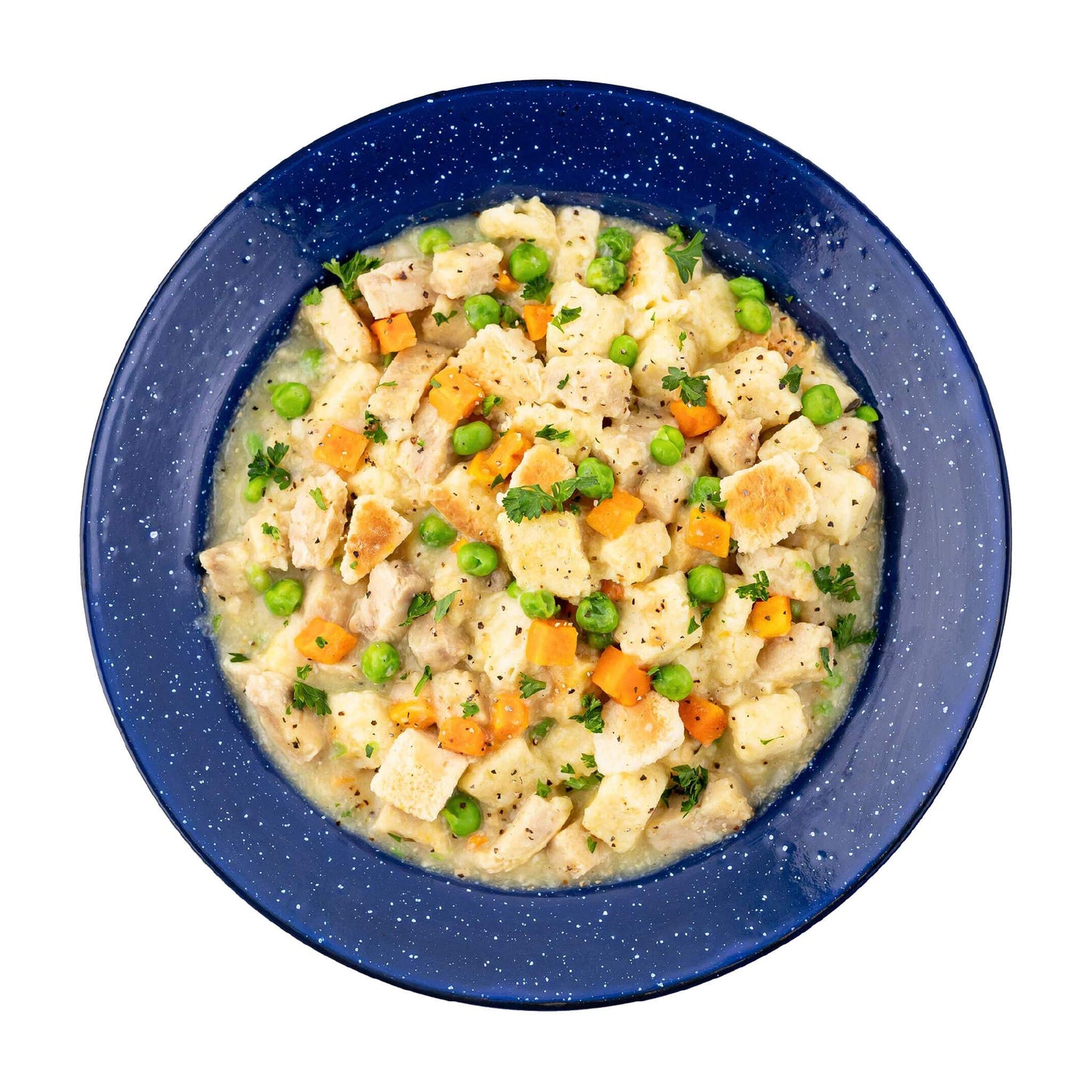 Mountain House Chicken & Dumplings + Fettuccine Alfredo with Chicken | Freeze Dried Backpacking & Camping Food | 2 Servings Each