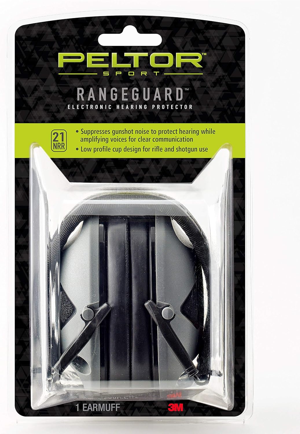 Peltor™ Sport RangeGuard™ Earmuff, , 1/CV, Gray