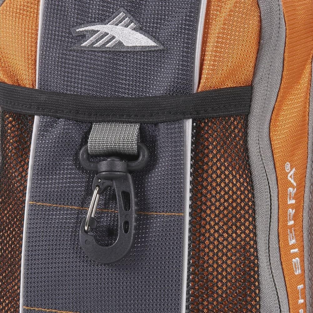 High Sierra Soaker Hydration Pack, Black, Graphite, 2L / 17.25 x 9 x 2-Inch