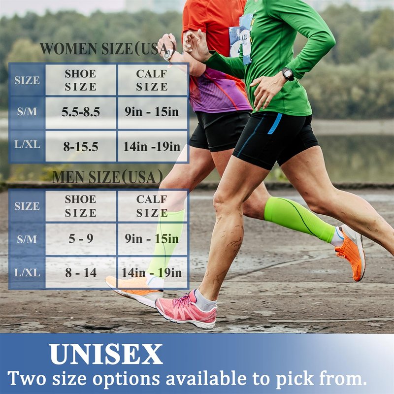 CHARMKING Compression Socks for Women & Men Circulation (3 Pairs) 15-20 mmHg is Best Athletic for Running, Flight Travel, Support, Cycling, Pregnant - Boost Performance, Durability (S/M, Multi 02)