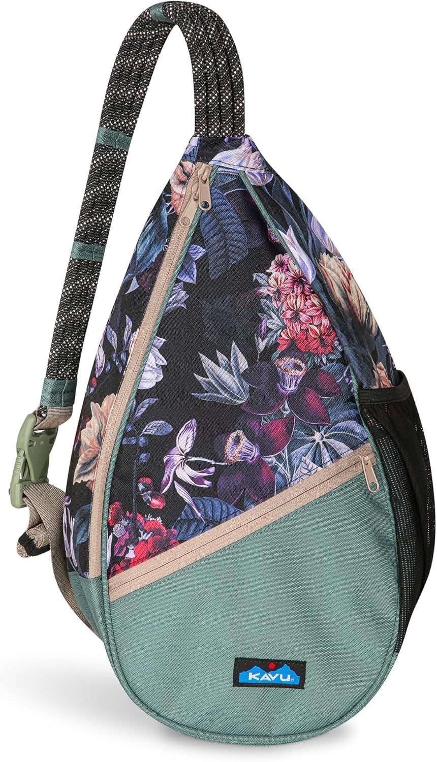KAVU Paxton Pack Backpack Rope Sling Bag - Jet Black