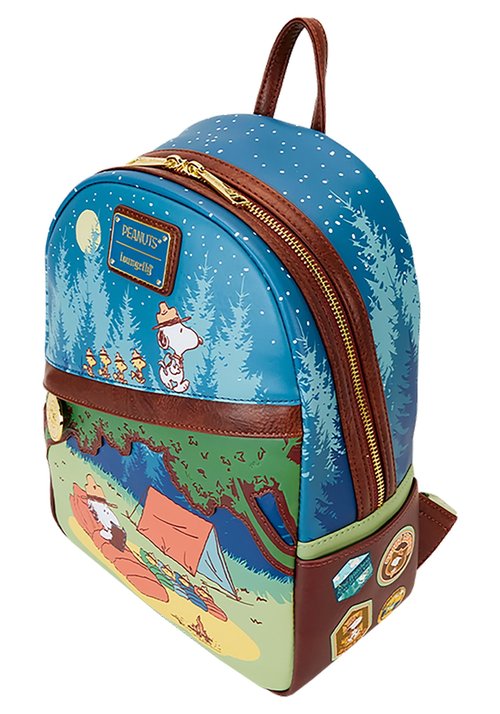 Loungefly Peanuts Beagle Scouts 50TH Anniversary MINI Backpack