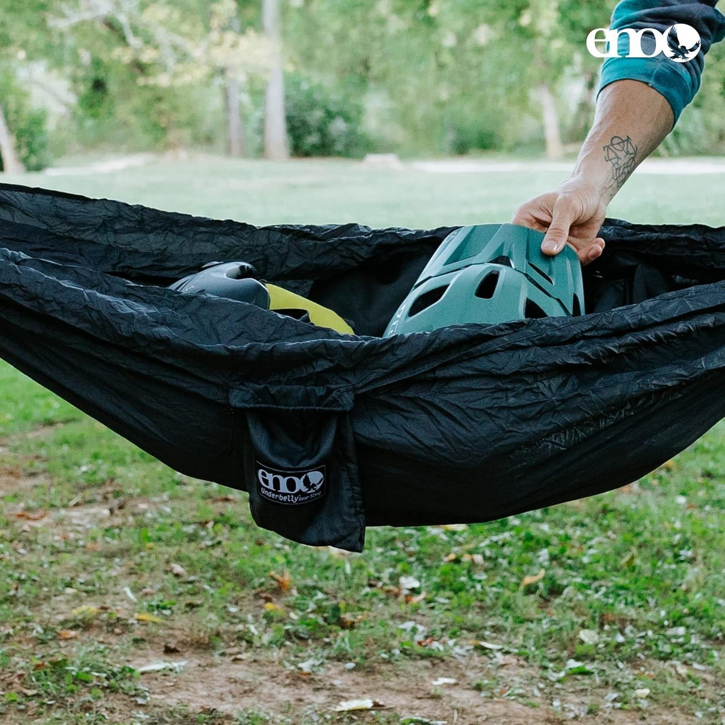 ENO, Eagles Nest Outfitters Underbelly Gear Sling, Hammock Accessory, Charcoal