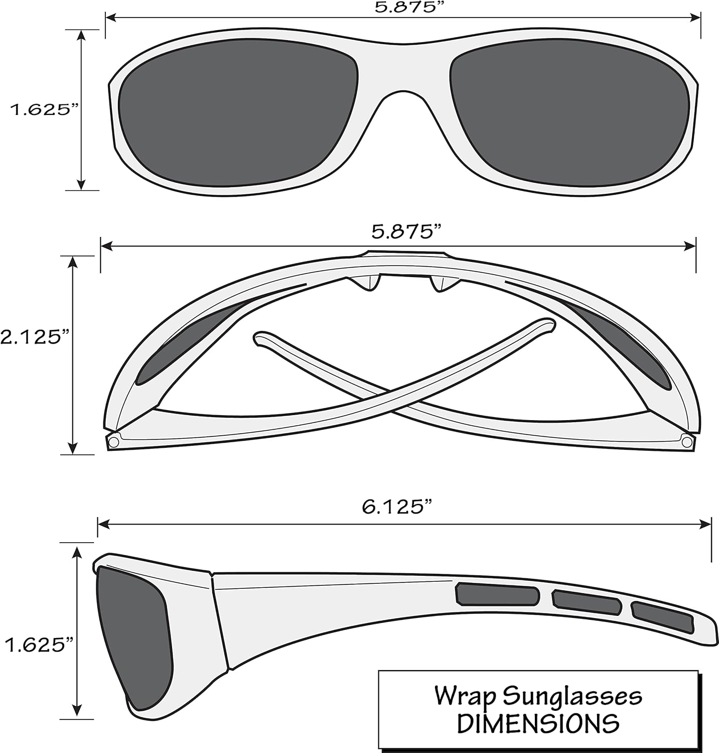Siskiyou Sports Cleveland Browns Wrap Sunglasses