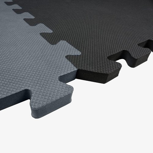 Flooring Inc's 5/8" Premium Soft Foam Gym Mat, High-Density Gym Flooring for Home Gym, Interlocking Foam Tiles for Home Gym, Playroom & More