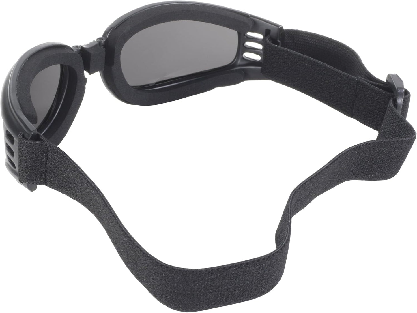 Pacific Coast Nomad Value Folding Riding Goggles Black Frame Smoke Lens