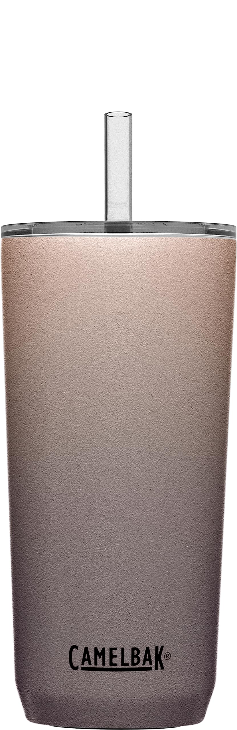 CamelBak Products Horizon Straw Tumbler, Insulated Stainless Steel, 20oz, Rose Gold Sky
