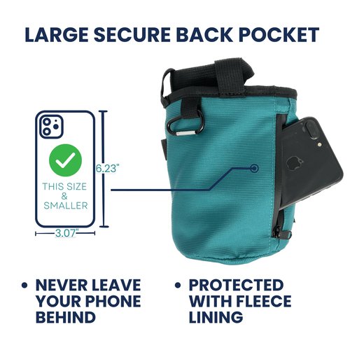 Chalk Bag for Rock Climbing with Climbing Chalk Brush, Quick Clip Belt Rock Climbing Chalk Bag with 2 Pockets & Key Clip - Wide Opening & Secure Closure Climbing Chalk Bags - Chalk Bag Bouldering