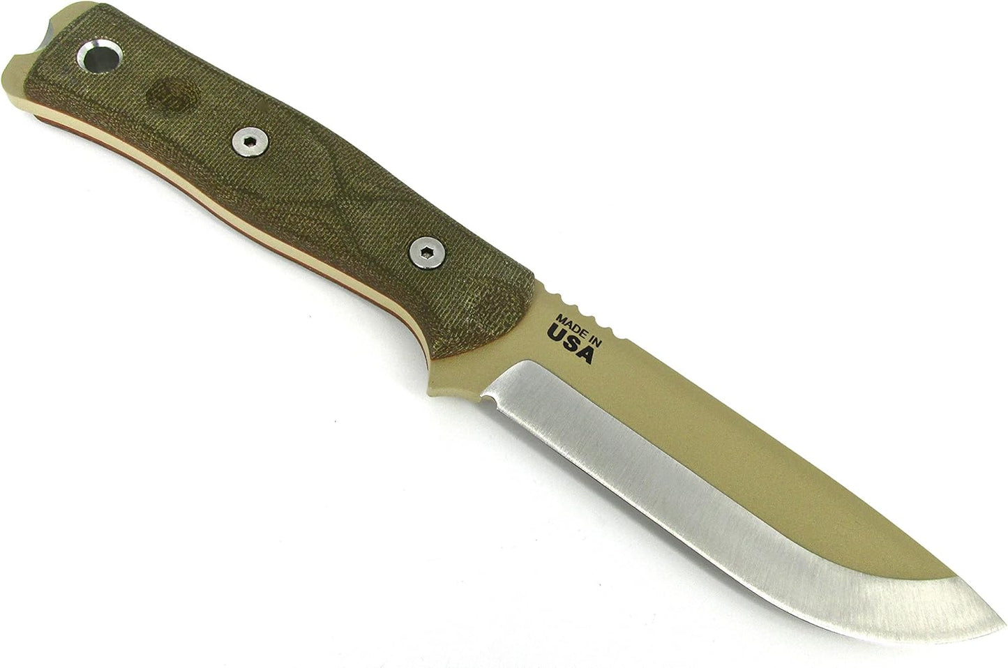 Tops B.O.B. Brothers of Bushcraft Survival Knife - BROS-TAN (Coyote Tan)