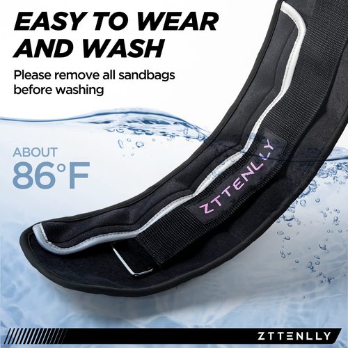Adjustable Ankle Weights Pair 5lb (2.5lb Each) & Wrist Weights Pair 4lb (2lb Each) - Suitable for Walking, Physical Therapy, Running, Yoga, and Aerobics