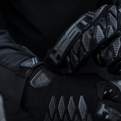 HK Army Hostile Armored Gloves for Airsoft, Outdoor Sports - Large