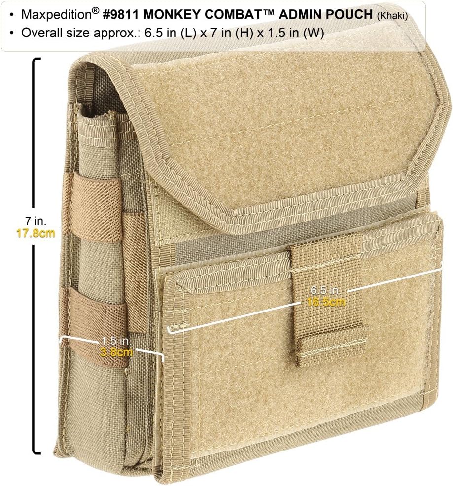 MAXPEDITION Monkey Combat Admin Pouch