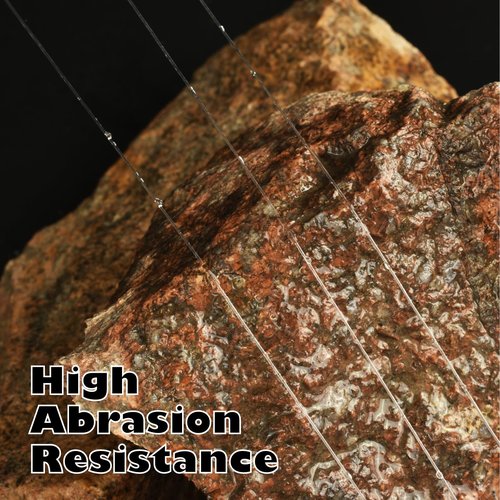 MASTER LOGIC Fly Fishing Nylon Tippet Leaders Line with Silicone Tenders 55 Yard, 2X-6X Tippets Clear