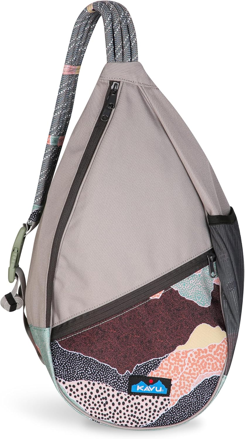 KAVU Paxton Pack Backpack Rope Sling Bag - Jet Black