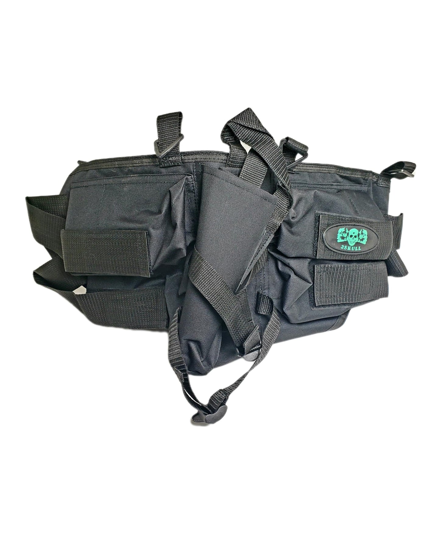 3Skull 4+1 Deluxe Paintball Harness – Black