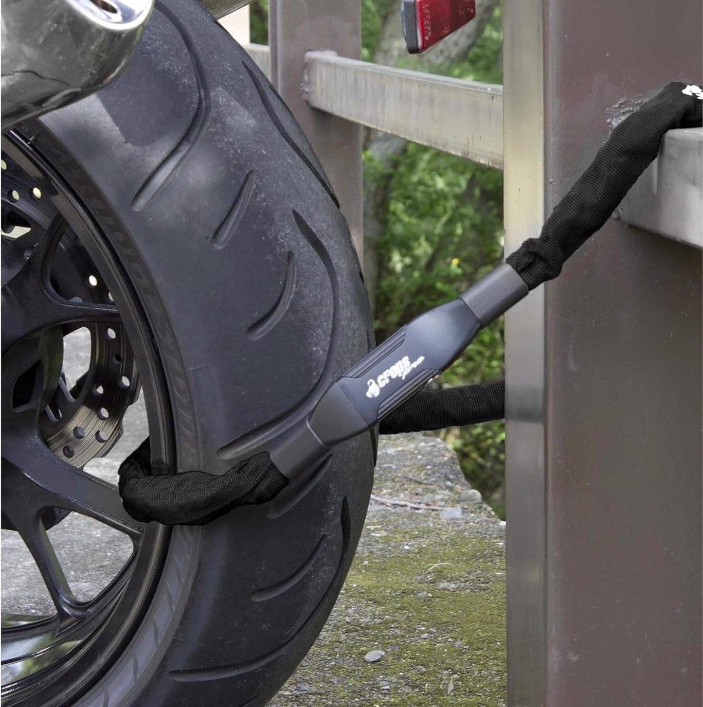 K4-66 Bike Chain Lock, 3.6ft Black with 3 Keys, Bike Locks Heavy Duty Anti-Theft Chain Lock with Double Locking Sylinder, Securing Your Bicycle or Motorcycle.