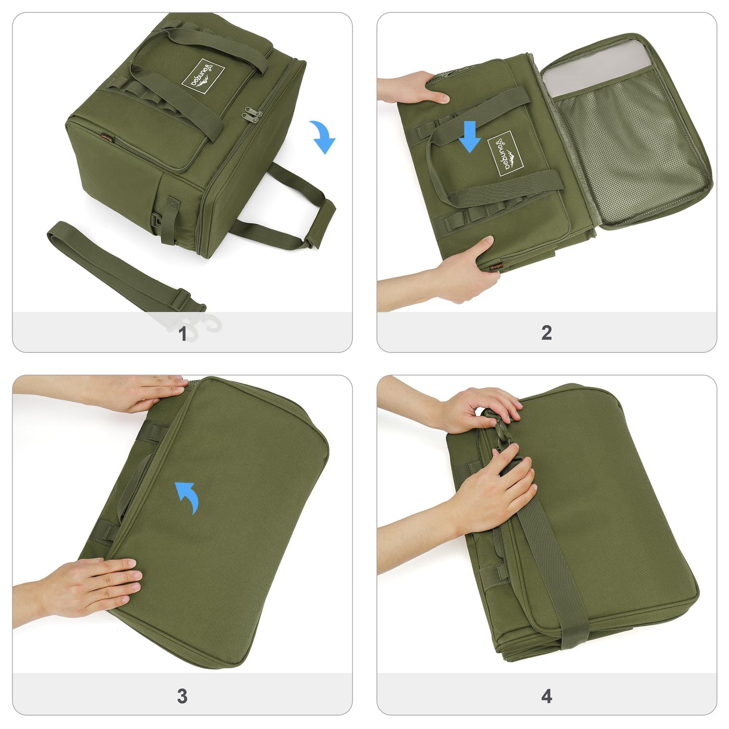 Youngoa Cooler Bag 48 Cans Insulated Soft Cooler Ice Chest Large Collapsible Cooler Bag 32L Soft Side Coolers for Picnic, Beach, Camping, Travel