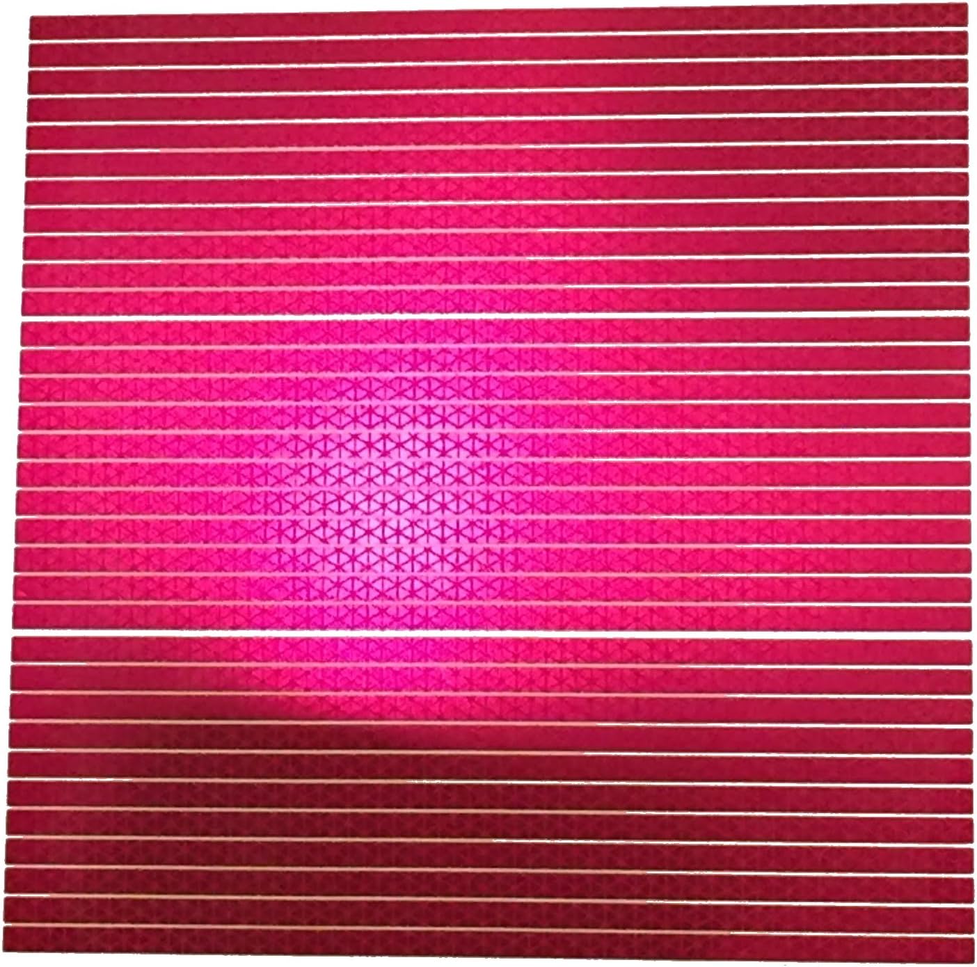 customTAYLOR33 High Intensity Reflective Straight Strips - (33) 12" Strips (Many Colors) (Red)