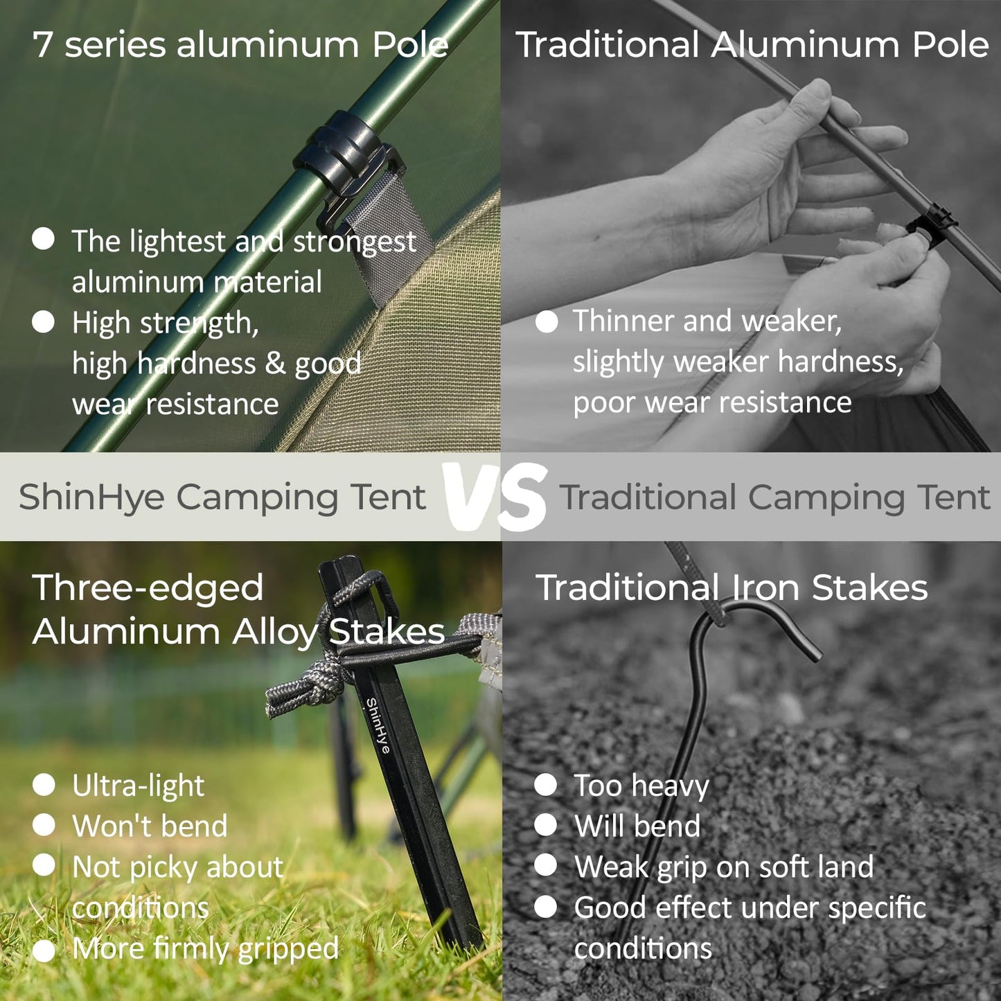 1/2 Person Backpacking Tent for 4 Season, Winter Ultralight Extreme Cold Weather Tents for Camping Easy Setup Waterproof Double Layer Tent for Family Outdoor Hiking Mountaineering (Green- 2 Person)