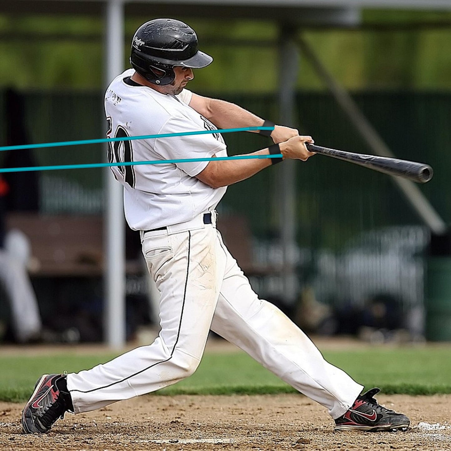 10LB Baseball Softball Resistance Training Bands, Arm Strength, Pitching and Conditioning Equipment for Kids